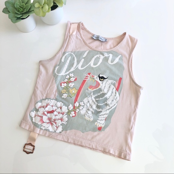 🌟SOLD🌟 Dior Tiger Blossom Top - Picture 3 of 6